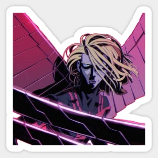 Archangel of the X Men of the 90s Sticker